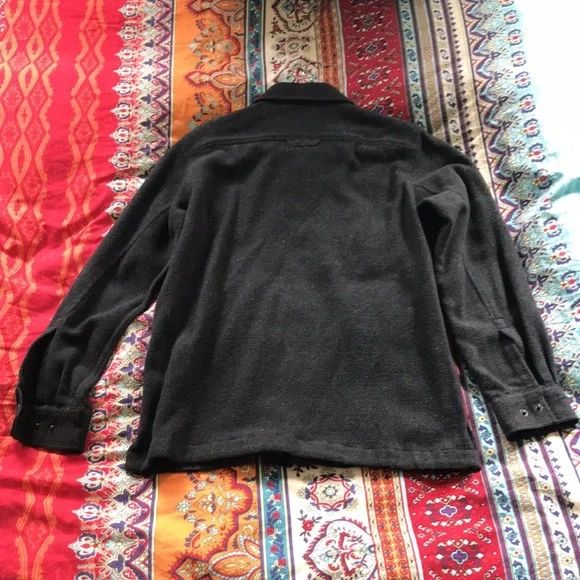 Fjallraven mens small Canada wool shirt jacket. Grey. - Picture 4 of 7